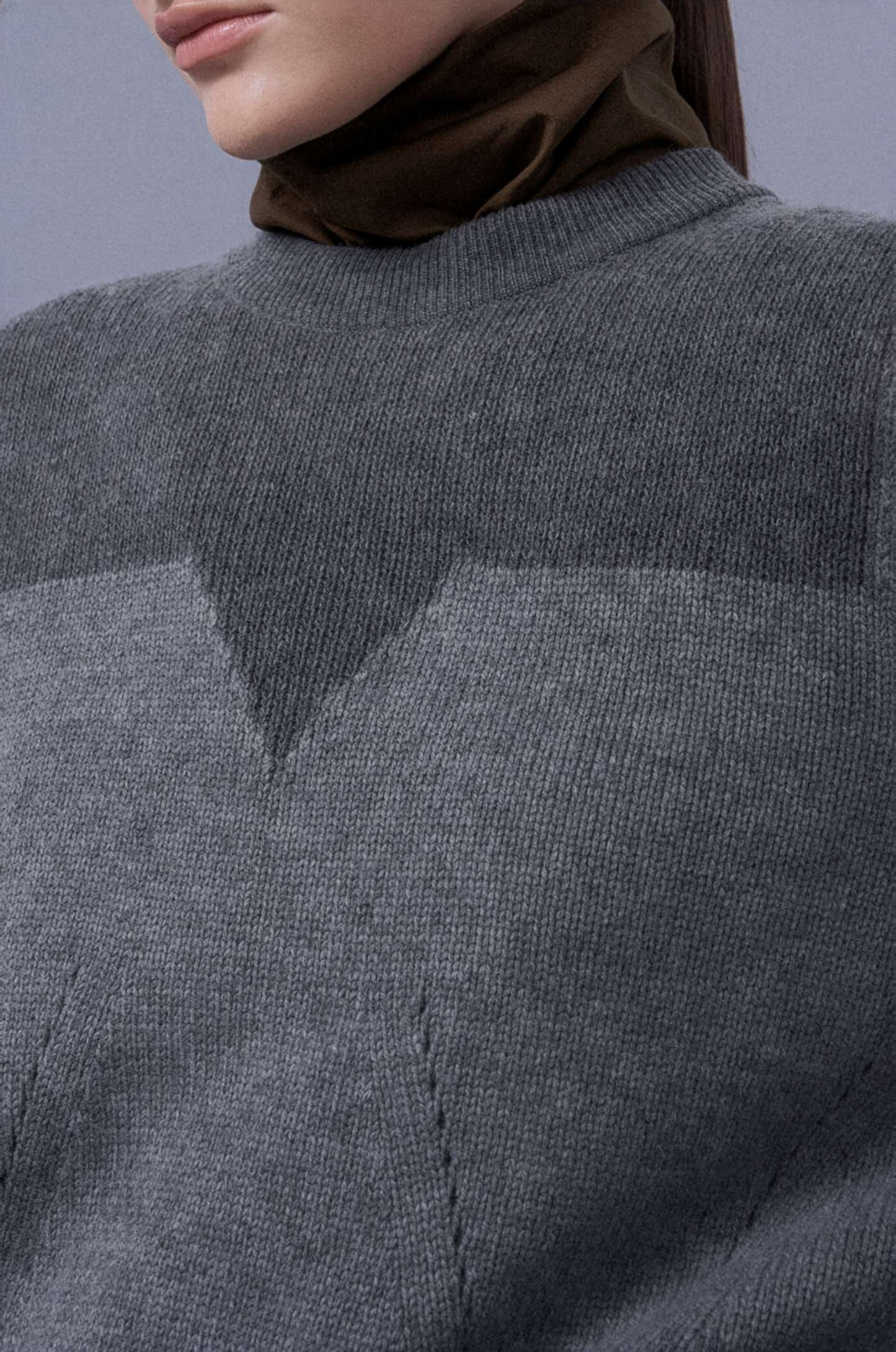 Modern Incision Knit Top