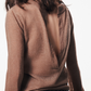 2-Way Sheer Polo Knit Top