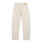 Curved Silhouett Denim Pants