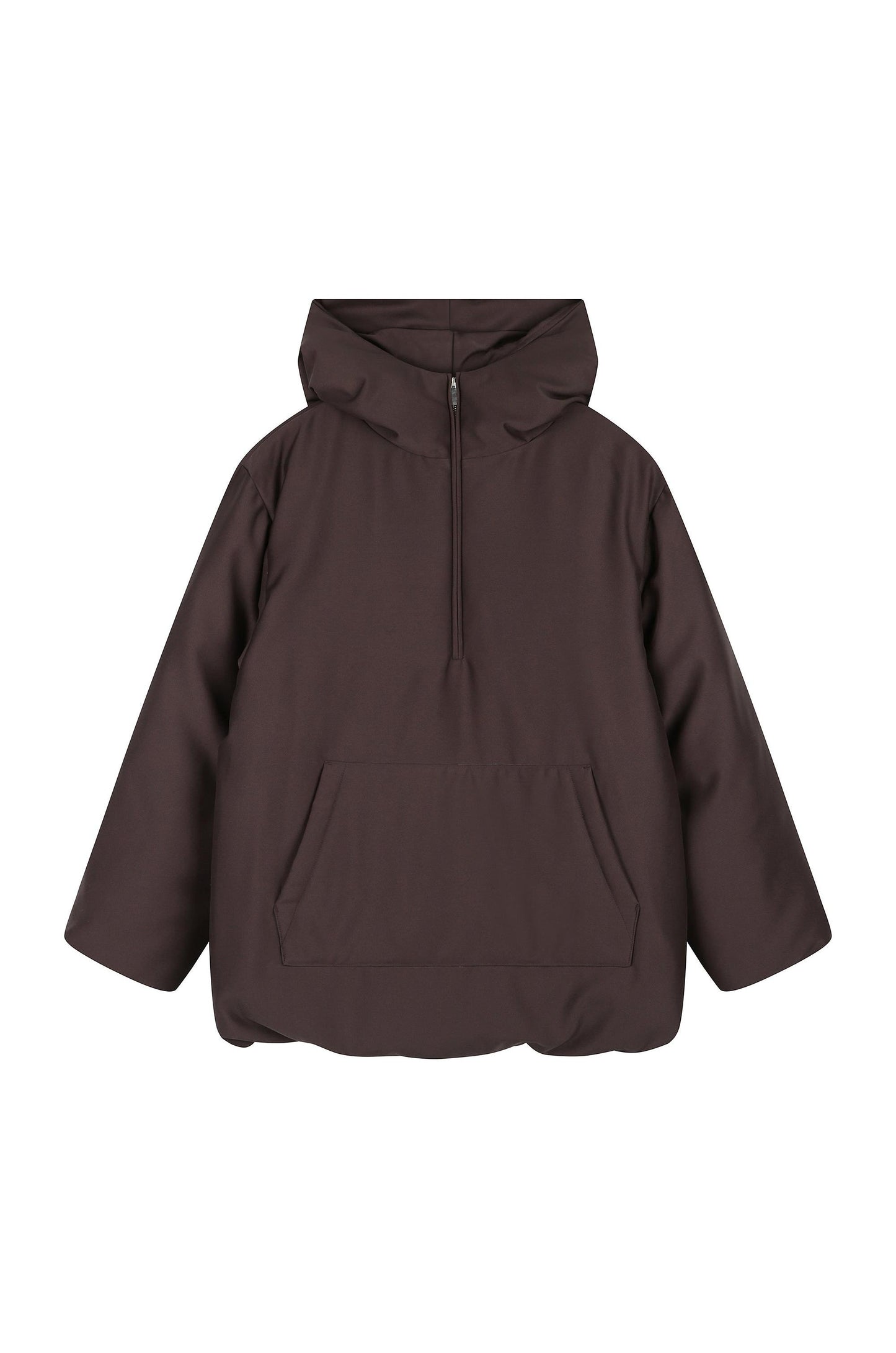 Glossy Down Hoodie
