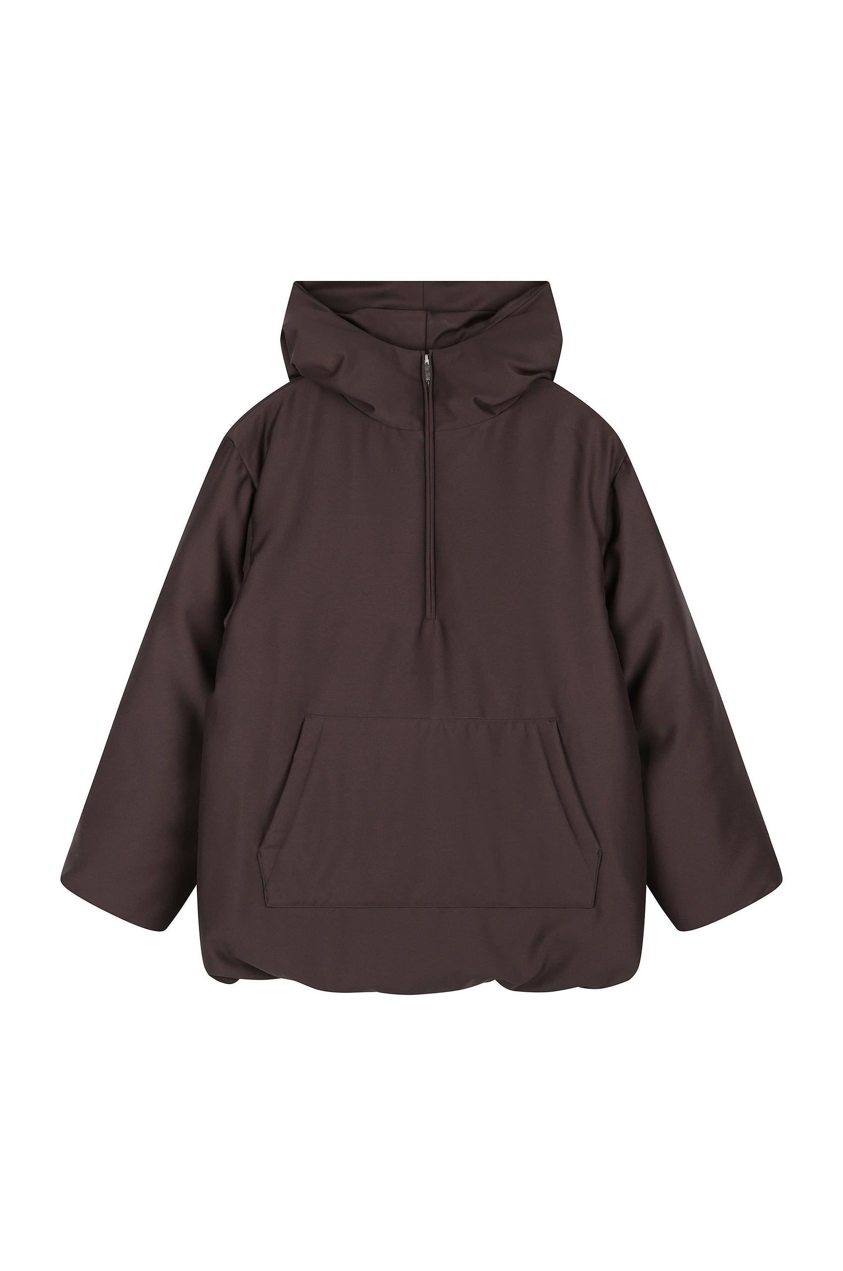 Glossy Down Hoodie
