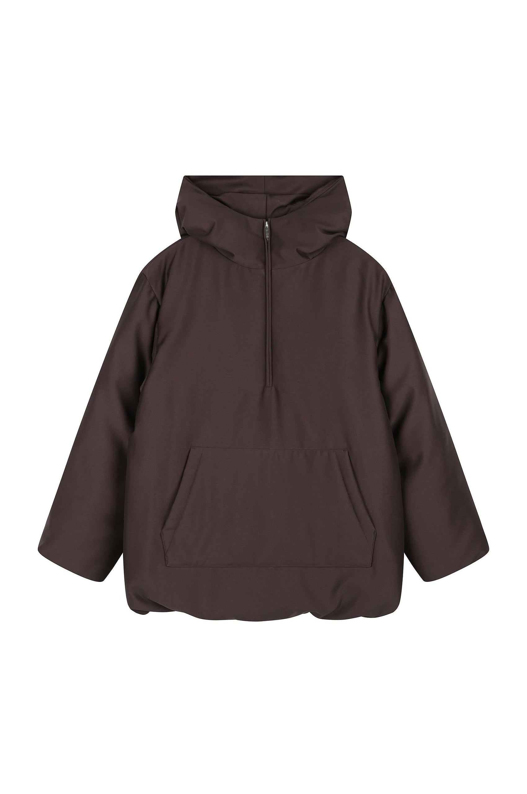 Glossy Down Hoodie