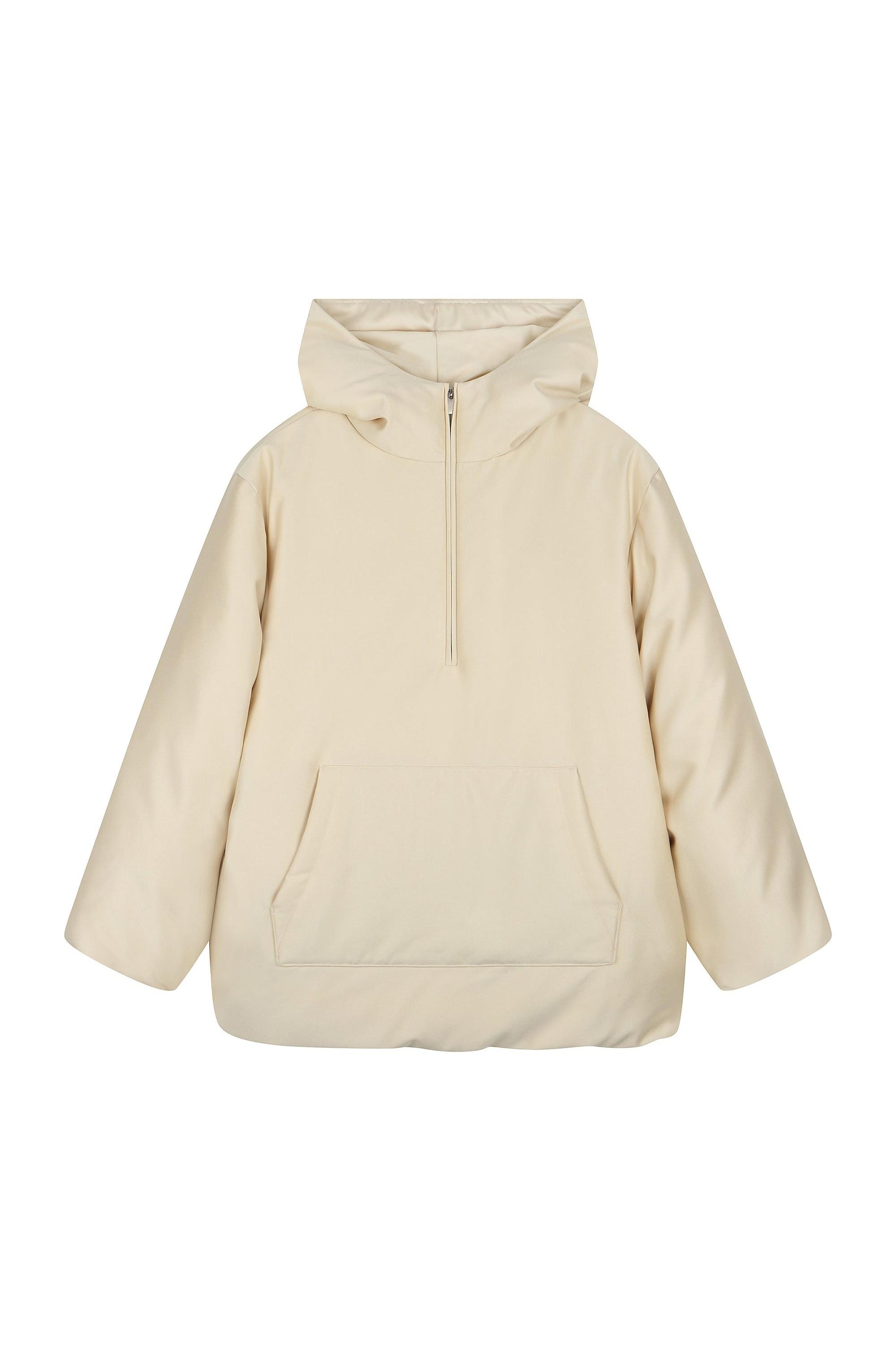 Glossy Down Hoodie