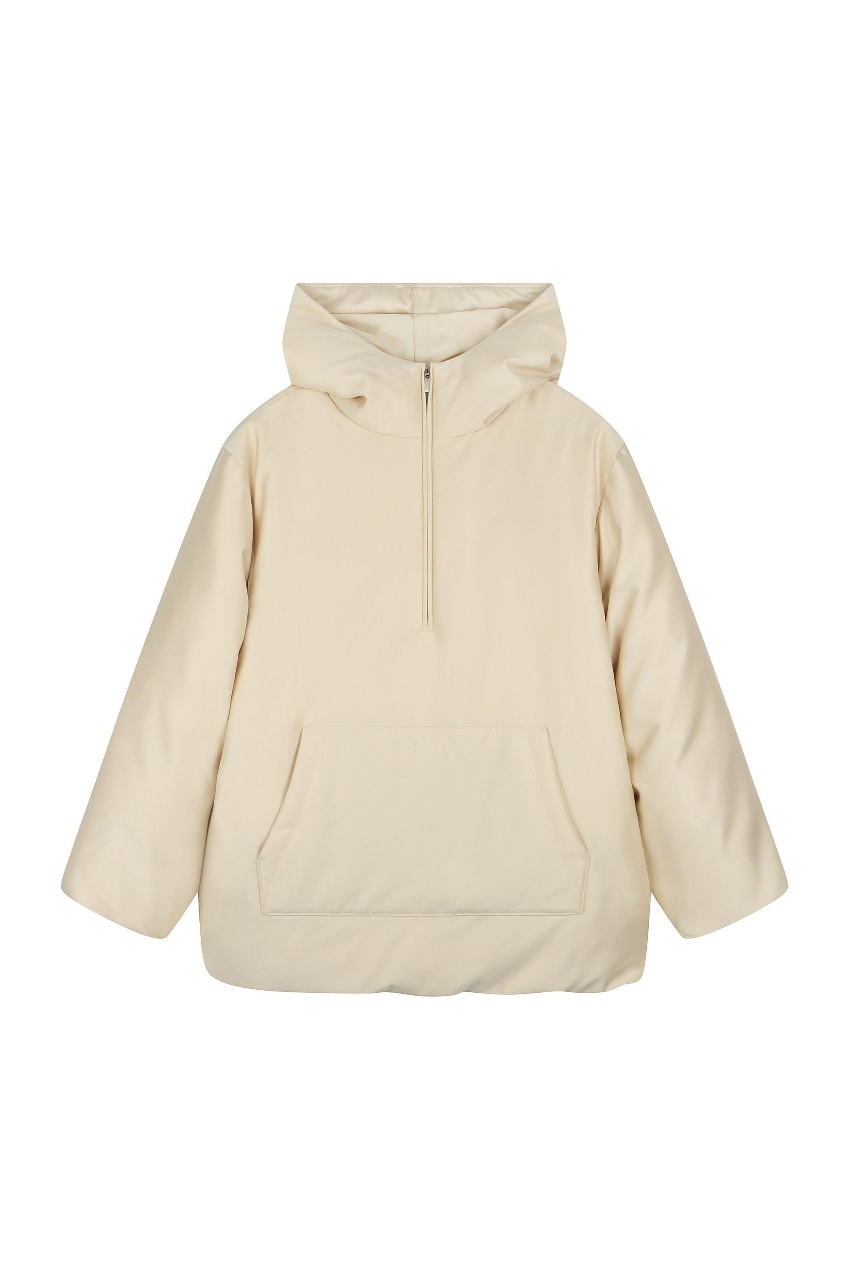 Glossy Down Hoodie