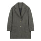 Notched Lapel Single Coat