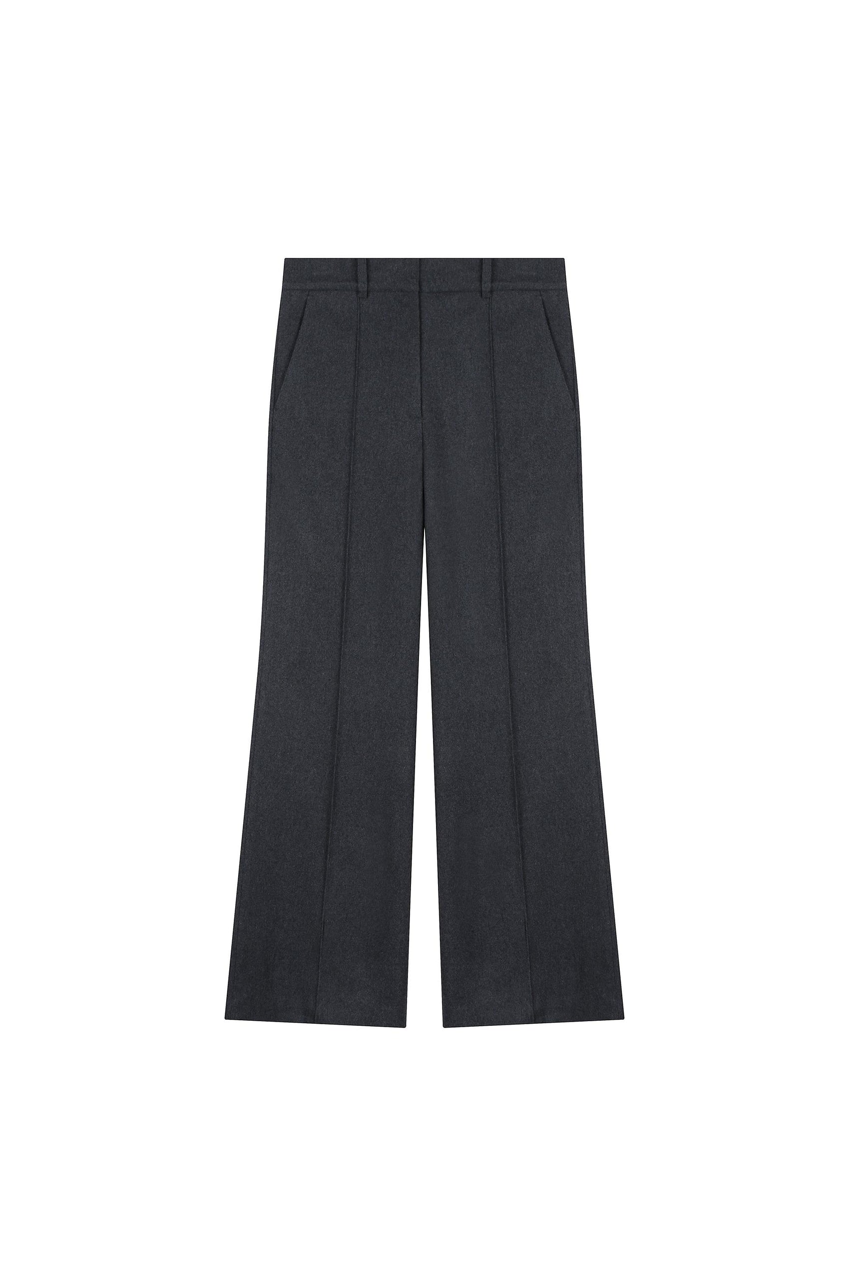 Flare Silhouette Trousers
