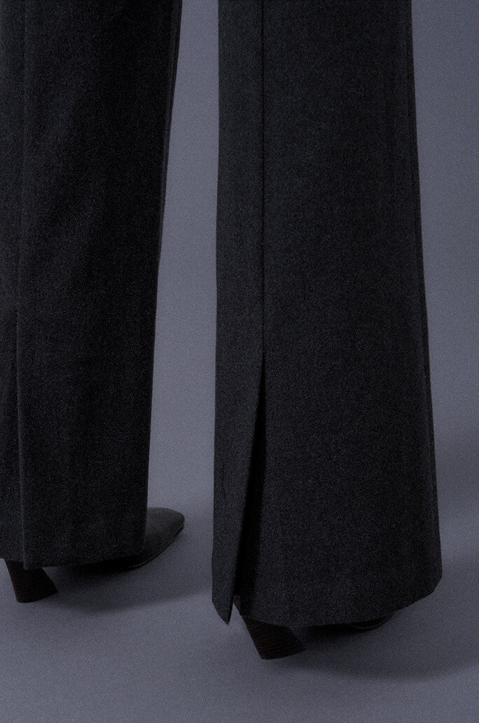 Flare Silhouette Trousers