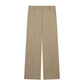 Low-Waist Straight Trousers