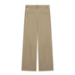 Low-Waist Straight Trousers