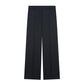 Low-Waist Straight Trousers