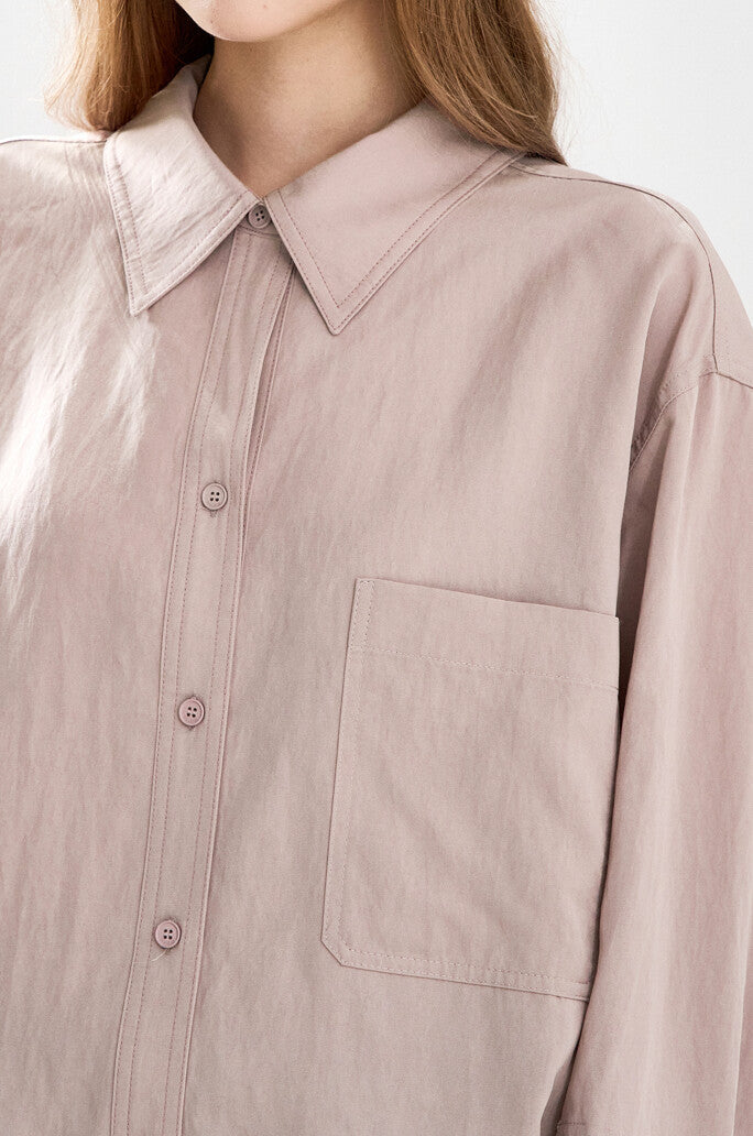 Crinkled Multiway Shirt