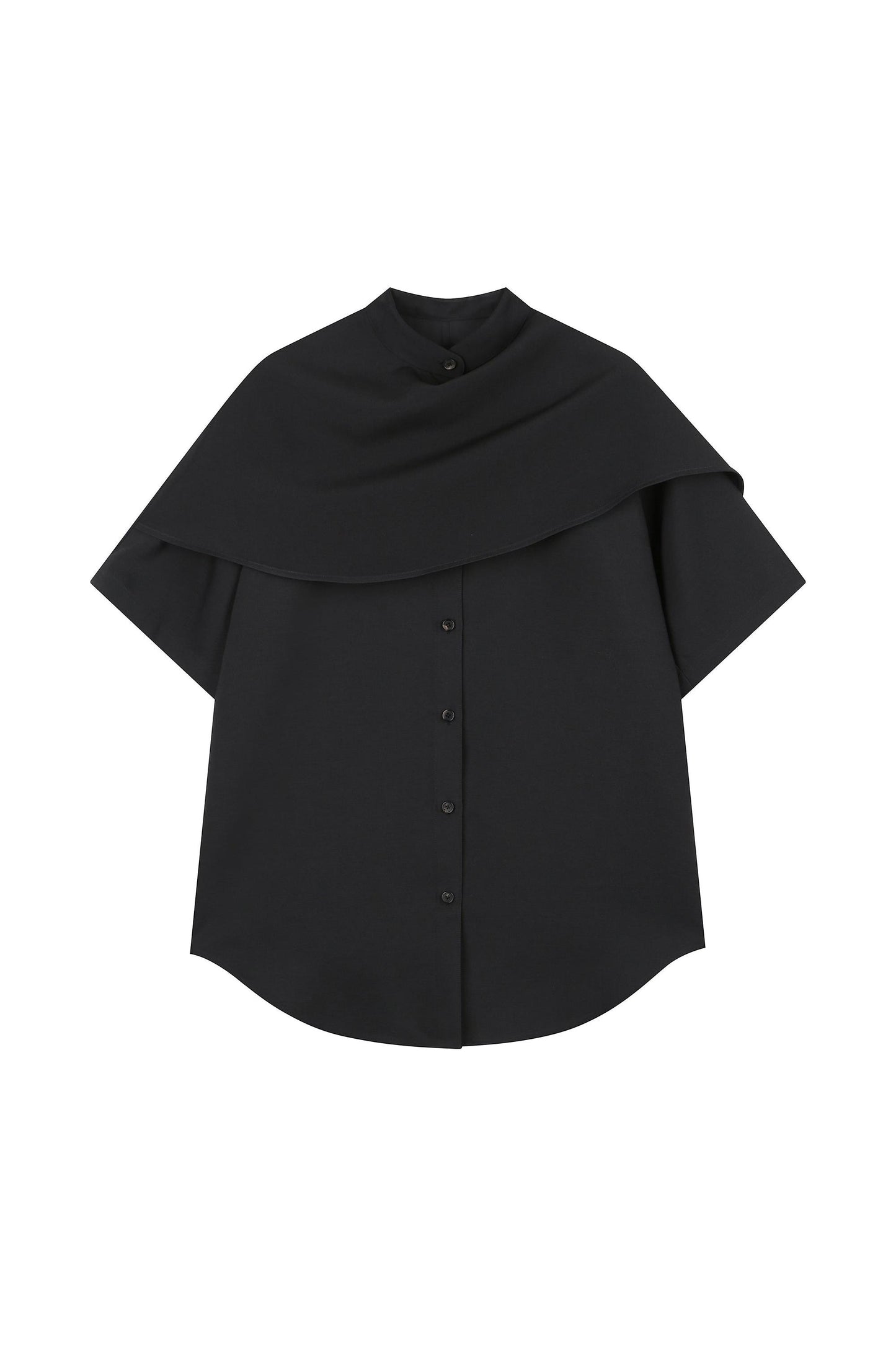 Fluid Drapery Shirt