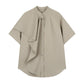 Fluid Drapery Shirt