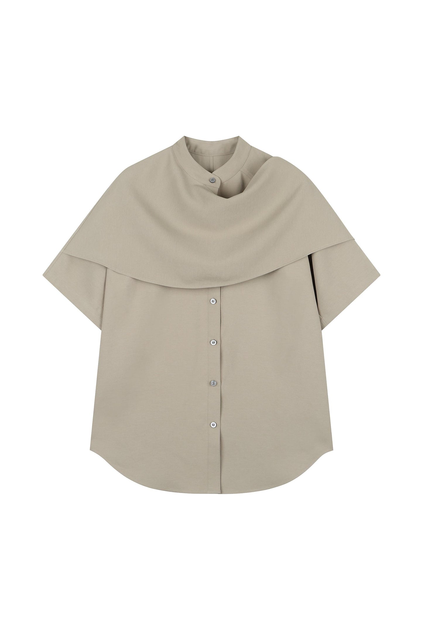 Fluid Drapery Shirt