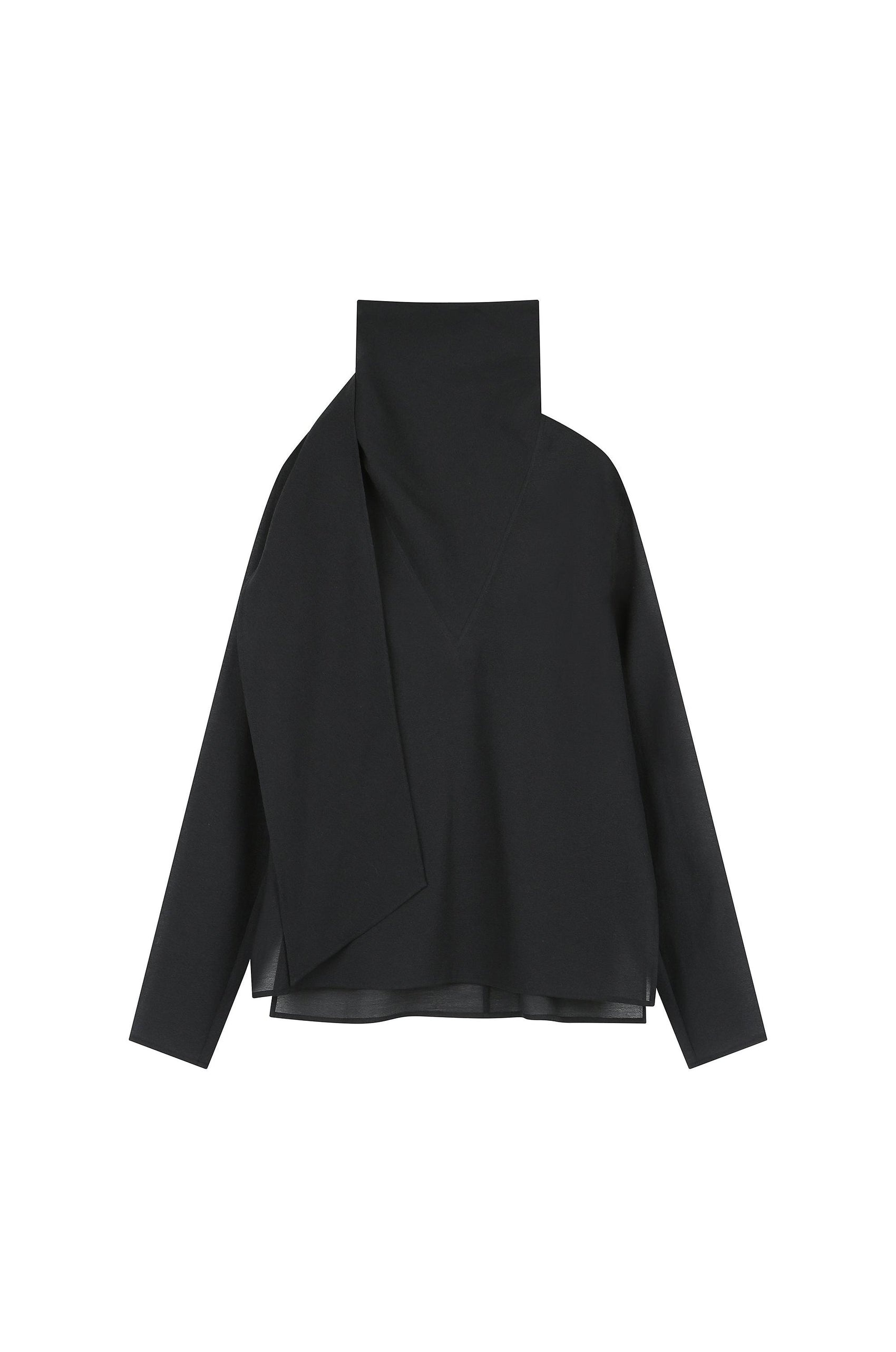 Soft Muffler Blouse