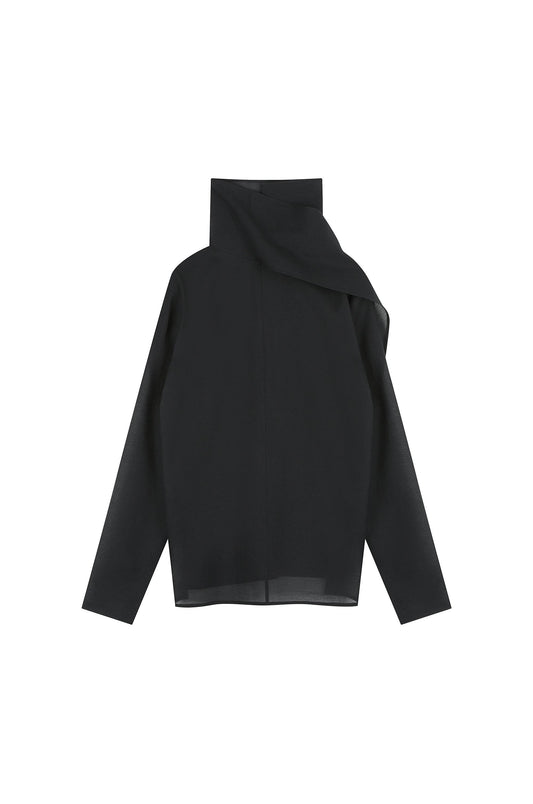 Soft Muffler Blouse