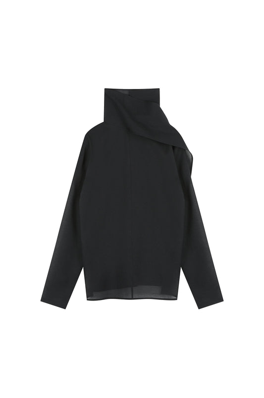 Soft Muffler Blouse