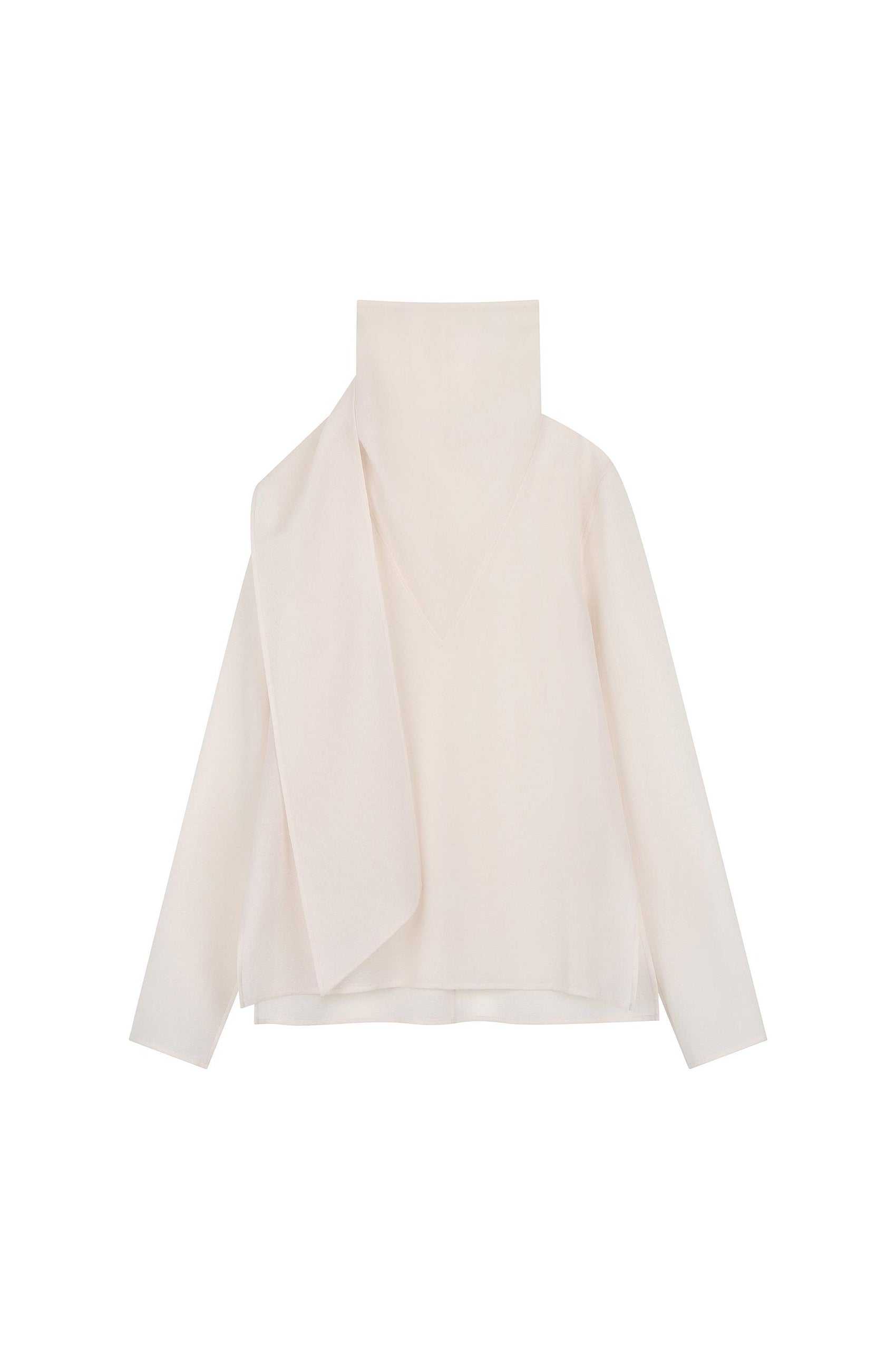 Soft Muffler Blouse
