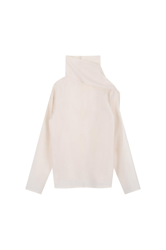 Soft Muffler Blouse