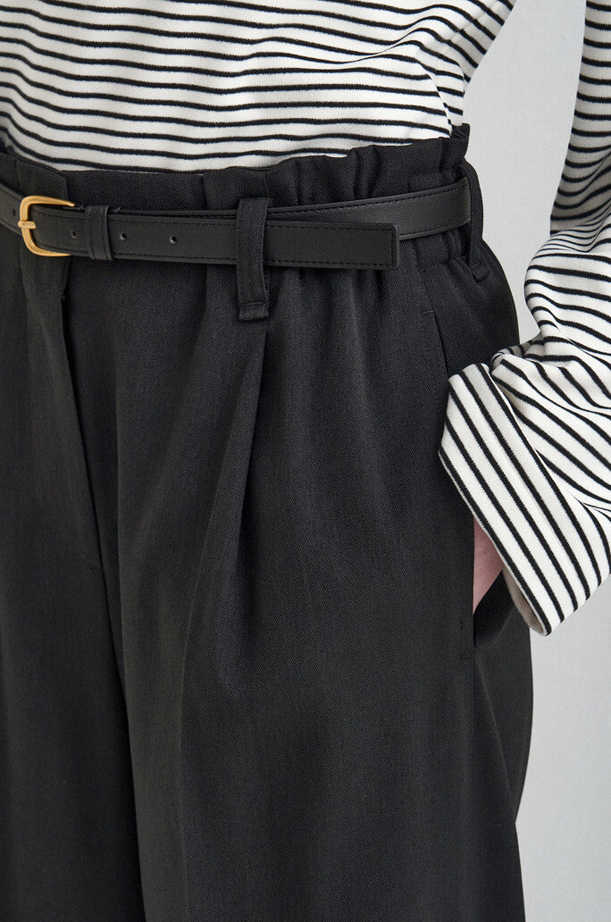 Belted Wide Pants