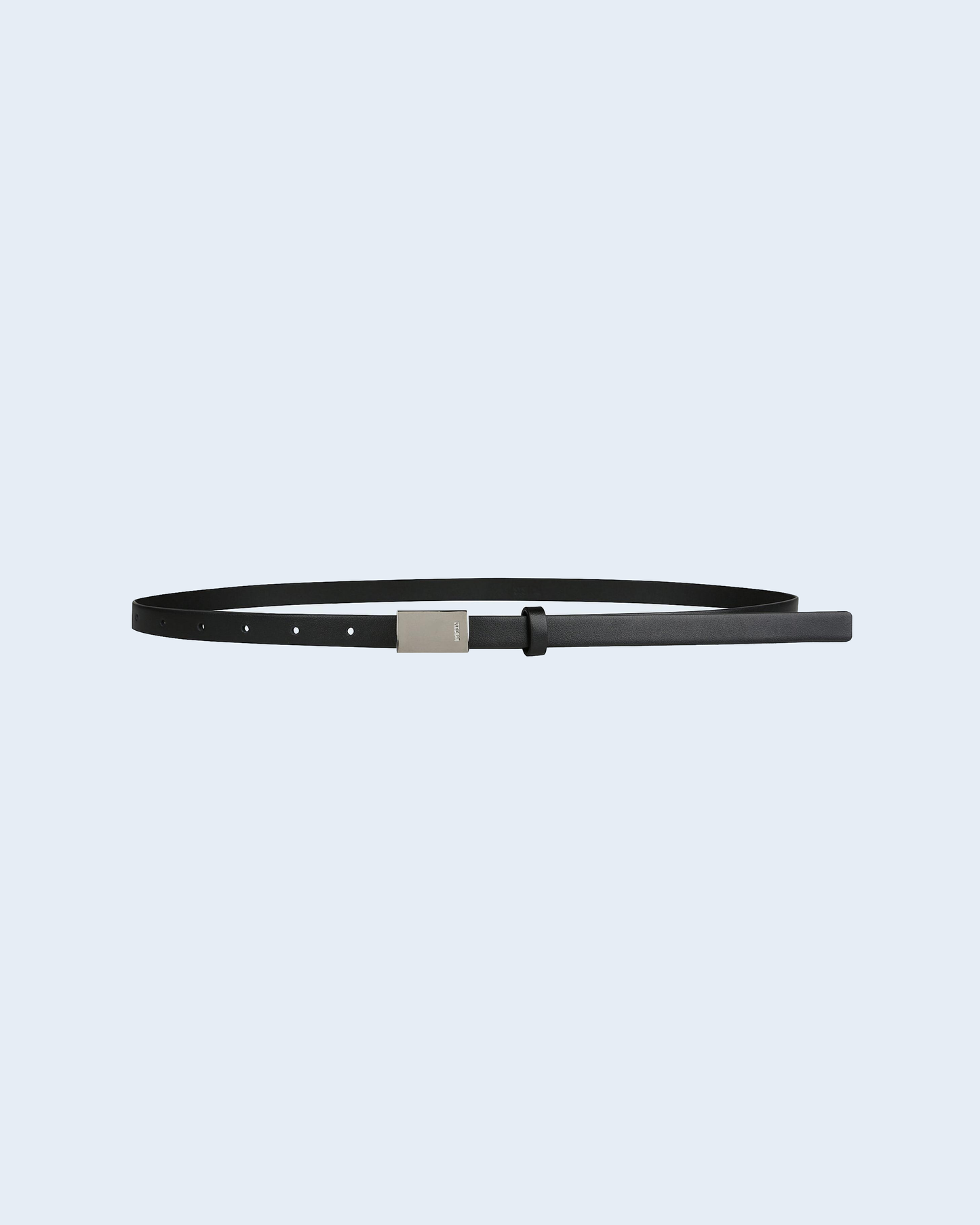Square Buckle Thin Belt