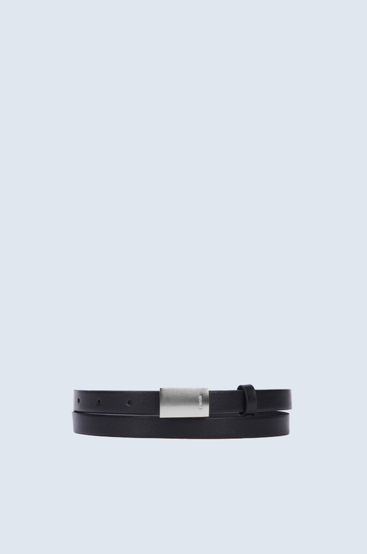 Square Buckle Thin Belt