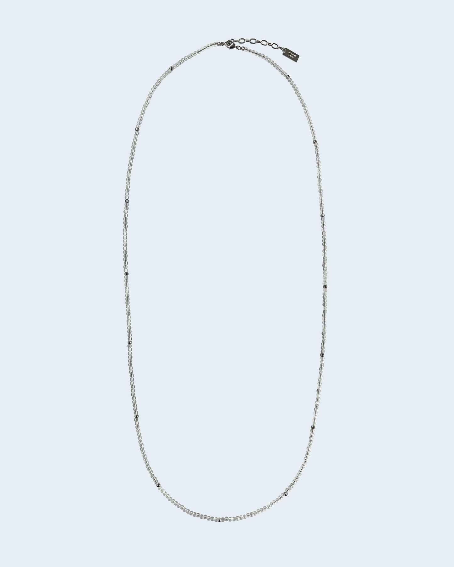 Glass Bead Long Necklace