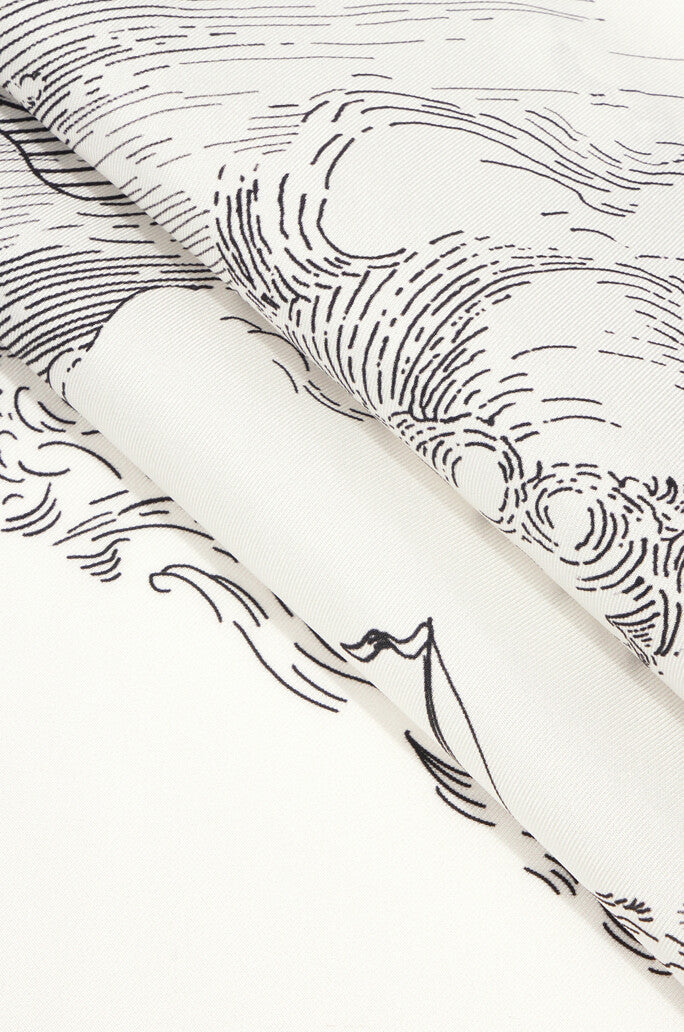 Printed Silk Scarf