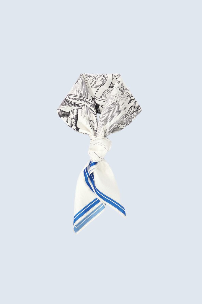 Printed Silk Scarf
