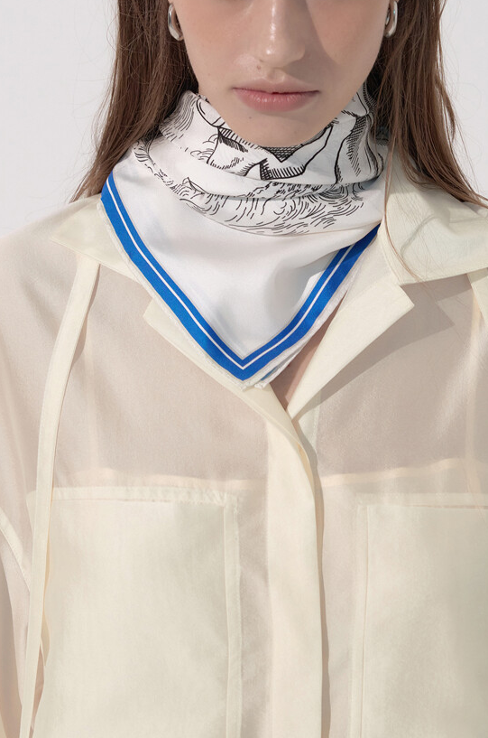 Printed Silk Scarf