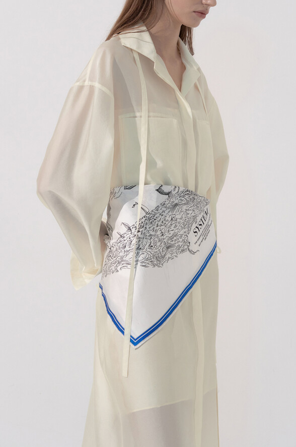 Printed Silk Scarf