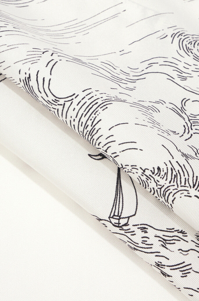 Printed Silk Scarf