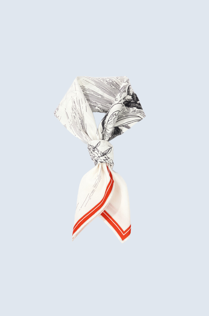 Printed Silk Scarf