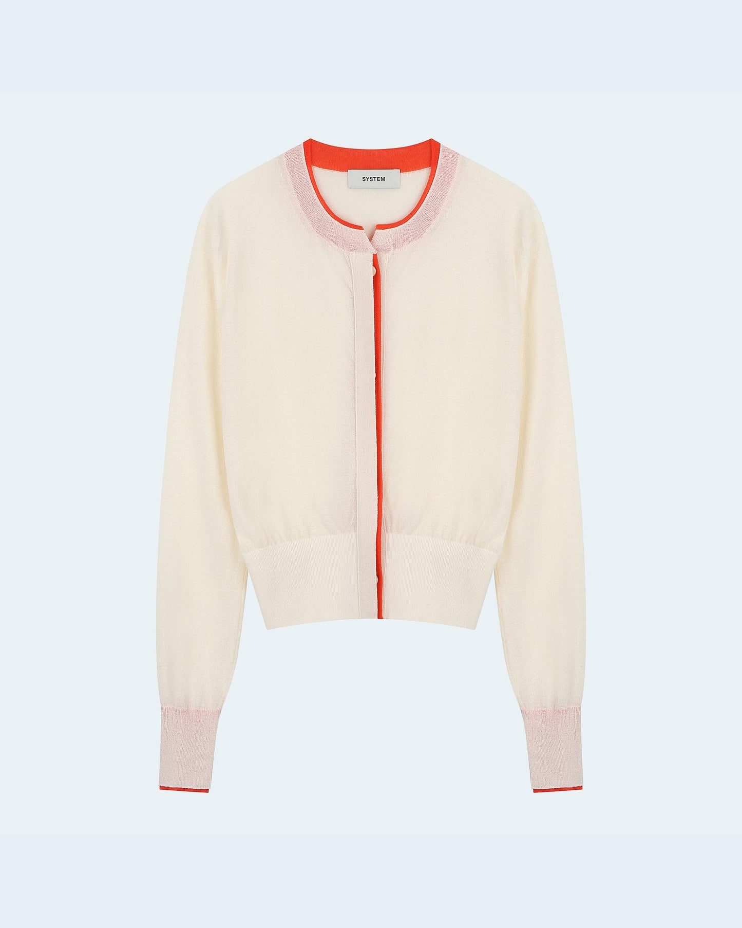 Color Combo Knit Cardigan