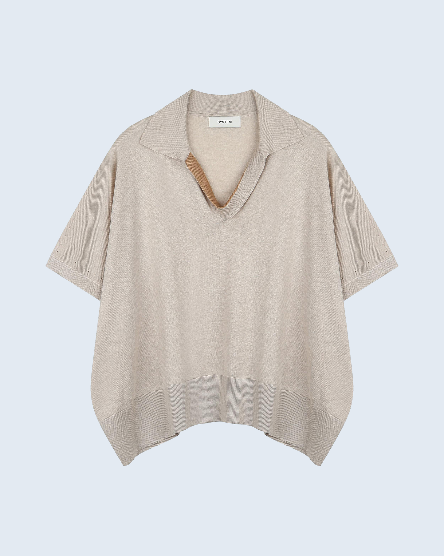 Batwing Knit Top