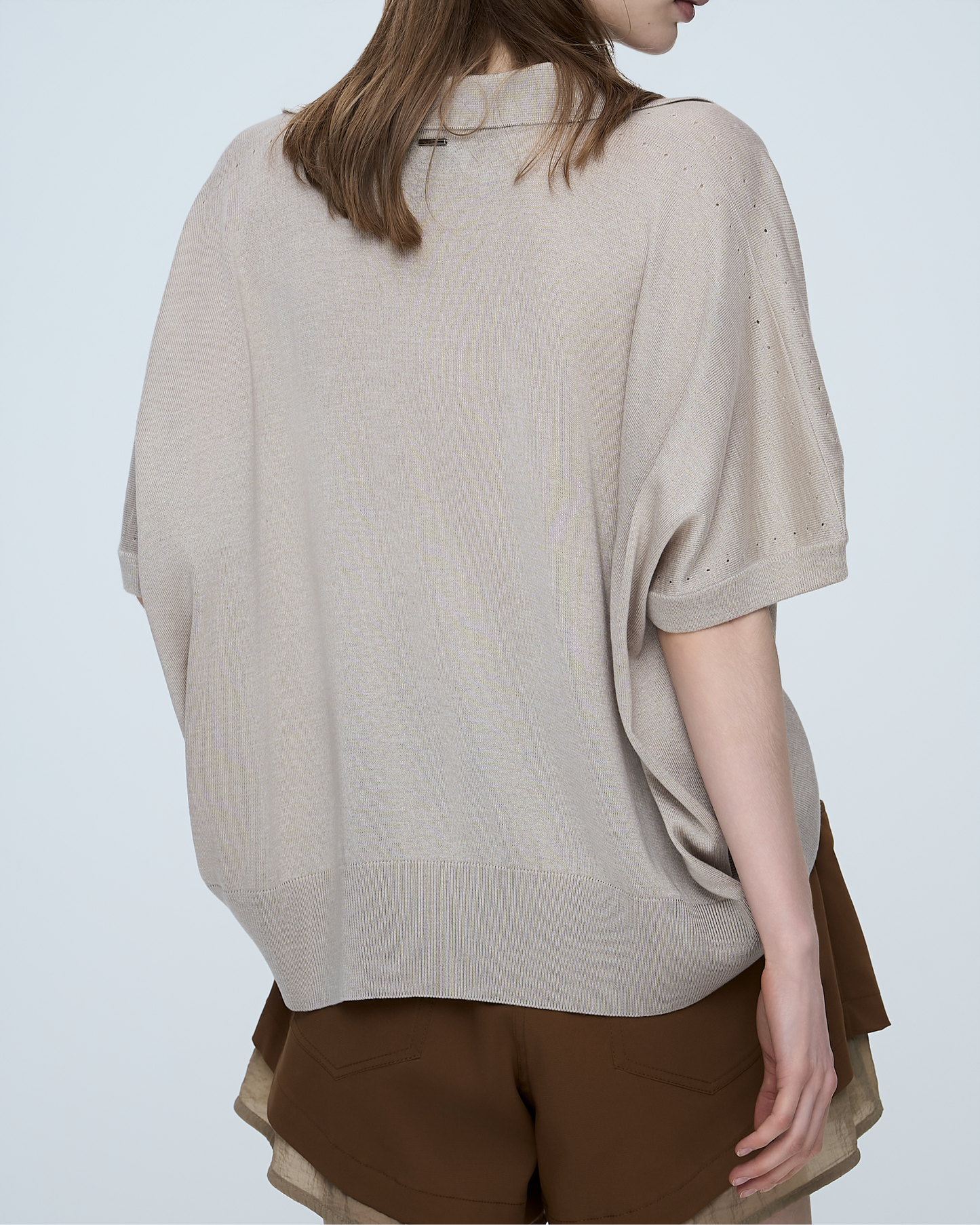 Batwing Knit Top