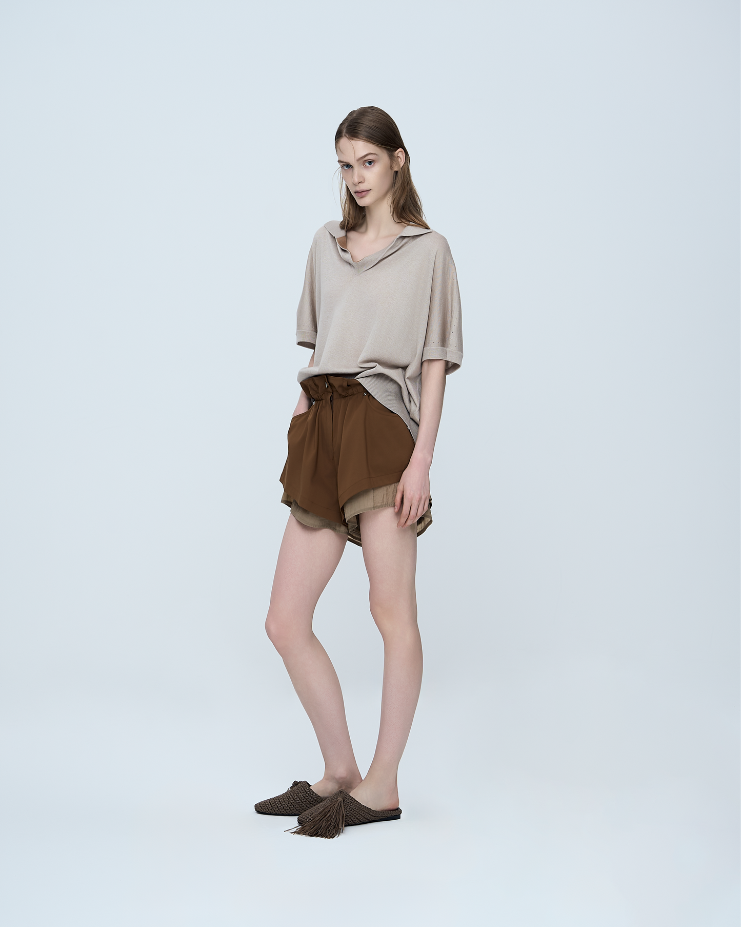 Batwing Knit Top