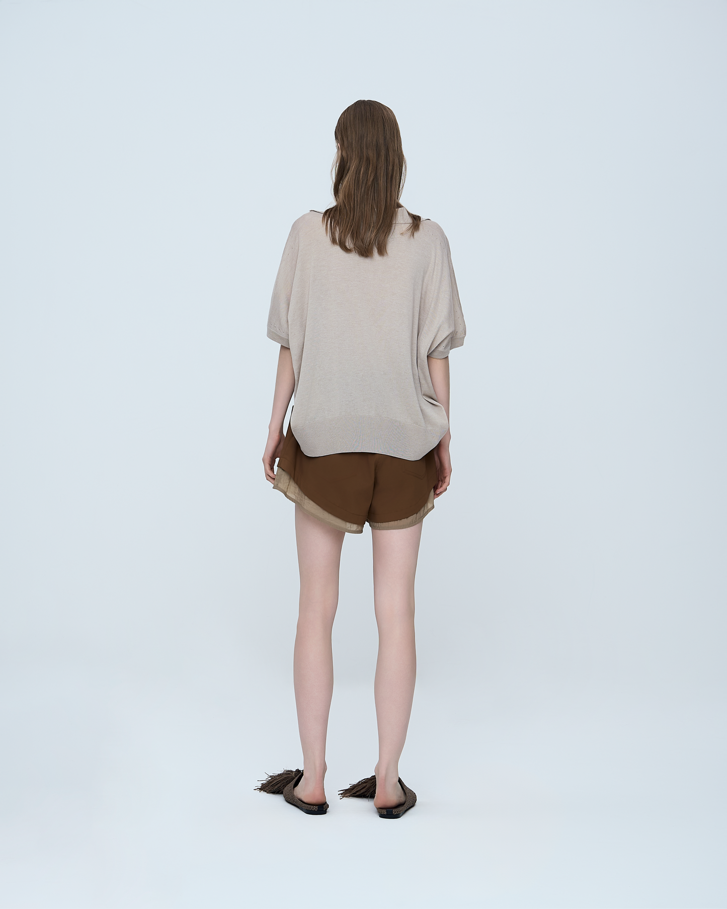 Batwing Knit Top