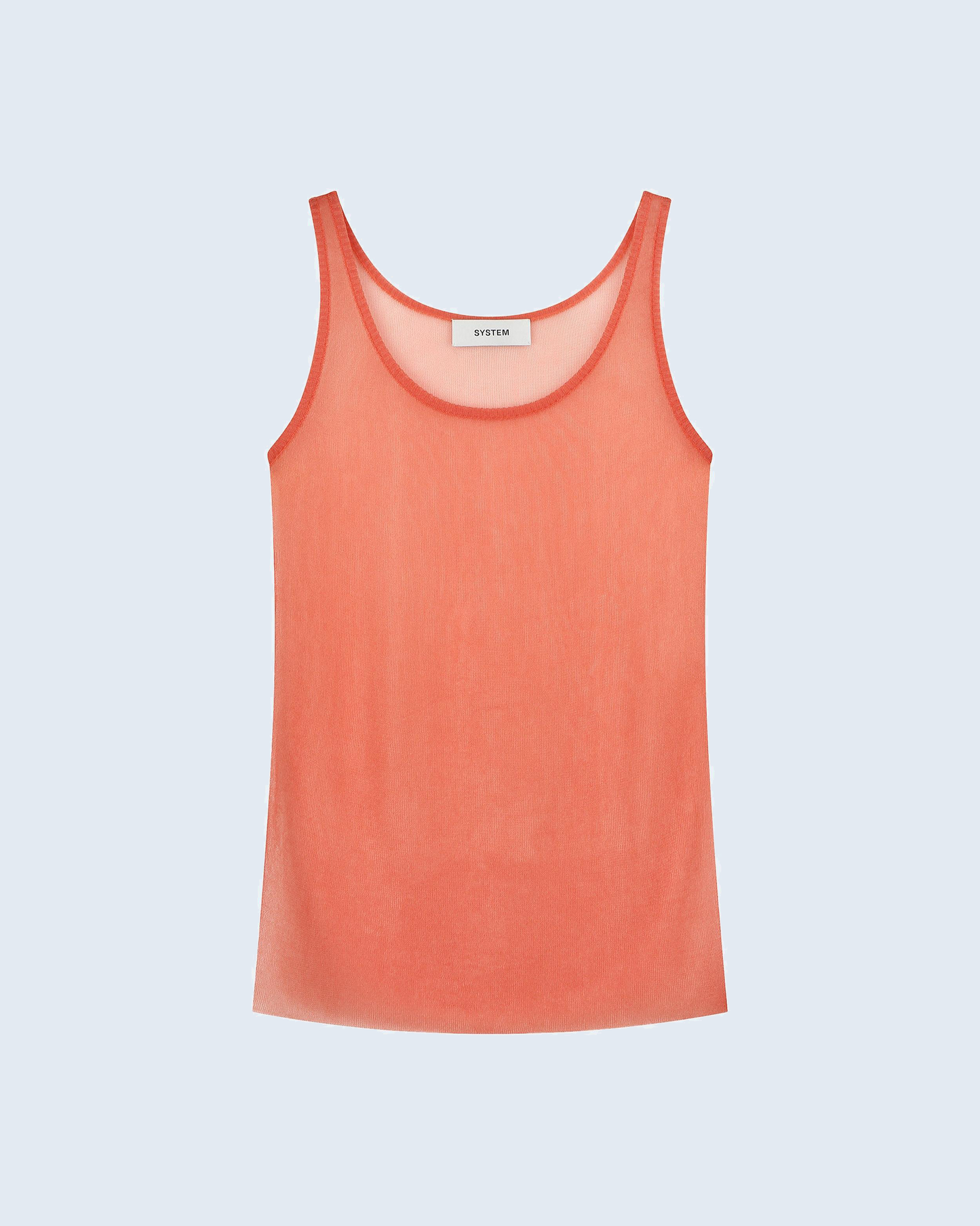 Sheer Twinkle Sleeveless Knit Top