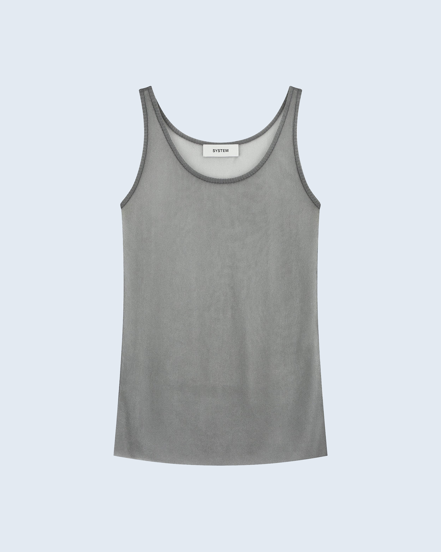Sheer Twinkle Sleeveless Knit Top
