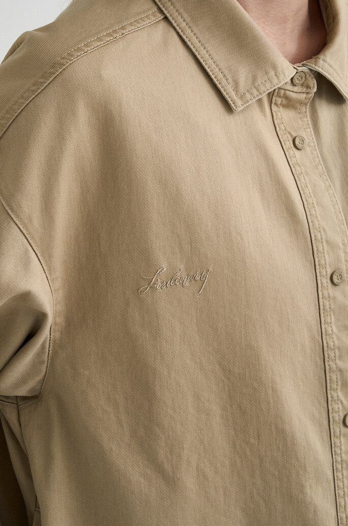 Color-Dyeing Denim Shirt