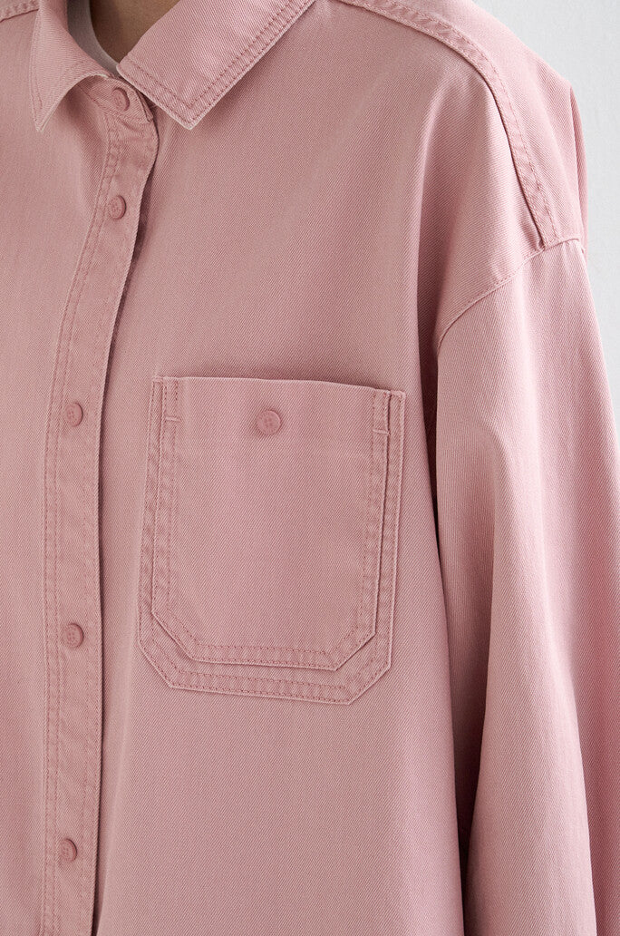 Color-Dyeing Denim Shirt