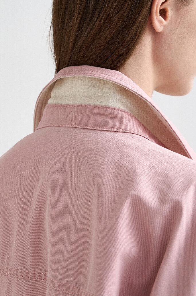 Color-Dyeing Denim Shirt
