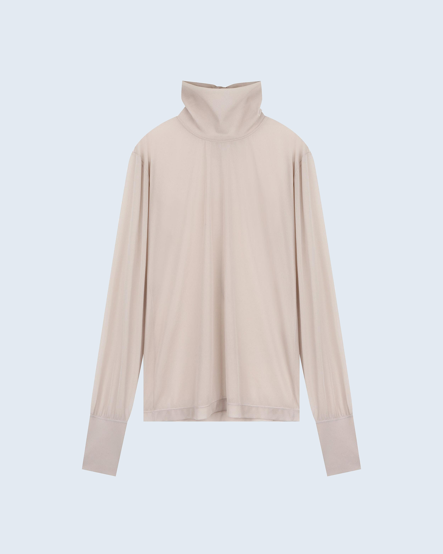 Back-Point Long Sleeve Top