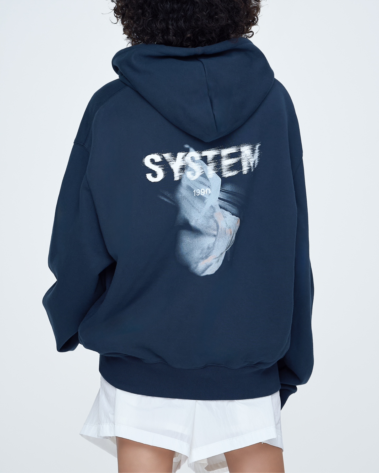 Flying Fabric Logo Hoodie