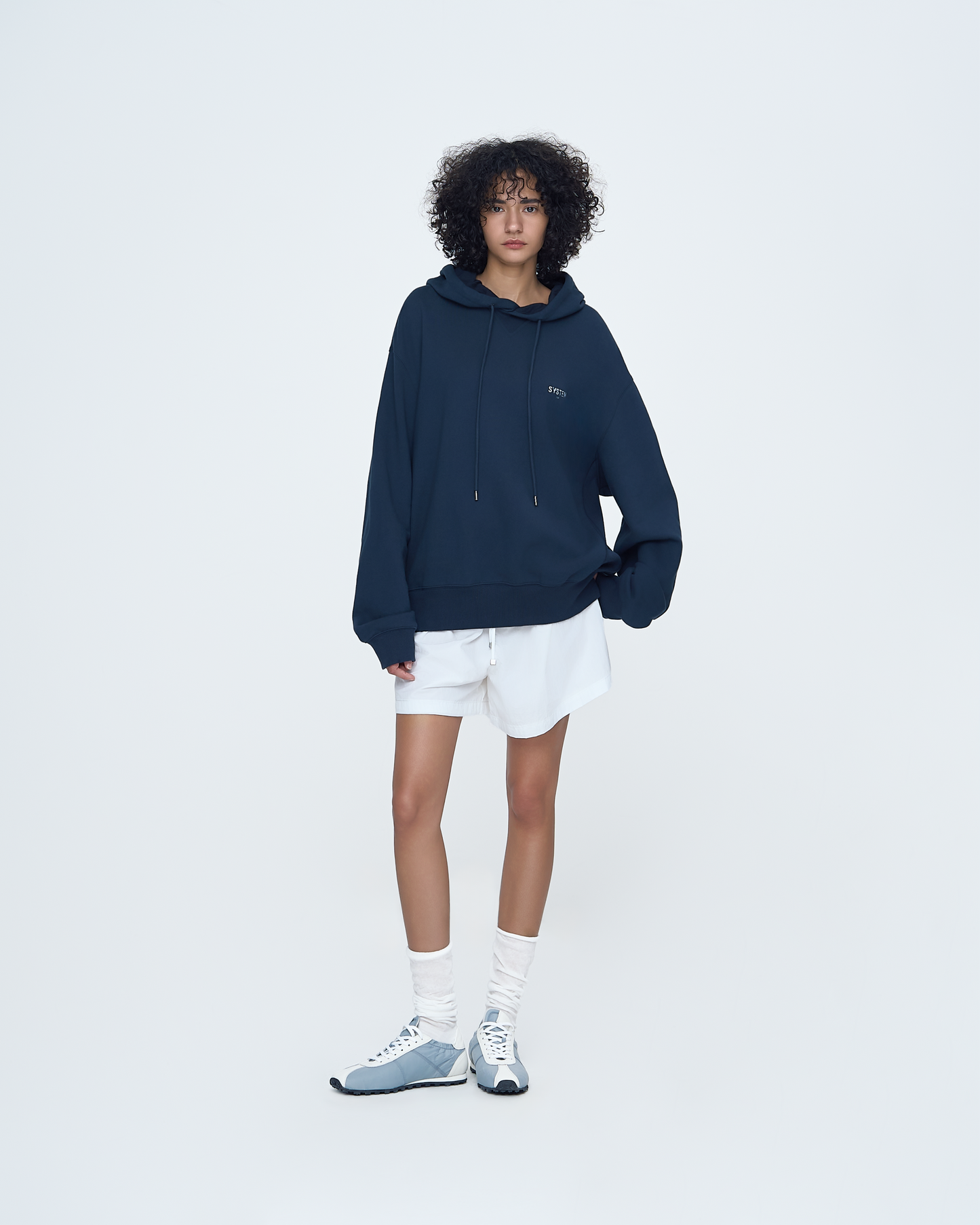 Flying Fabric Logo Hoodie