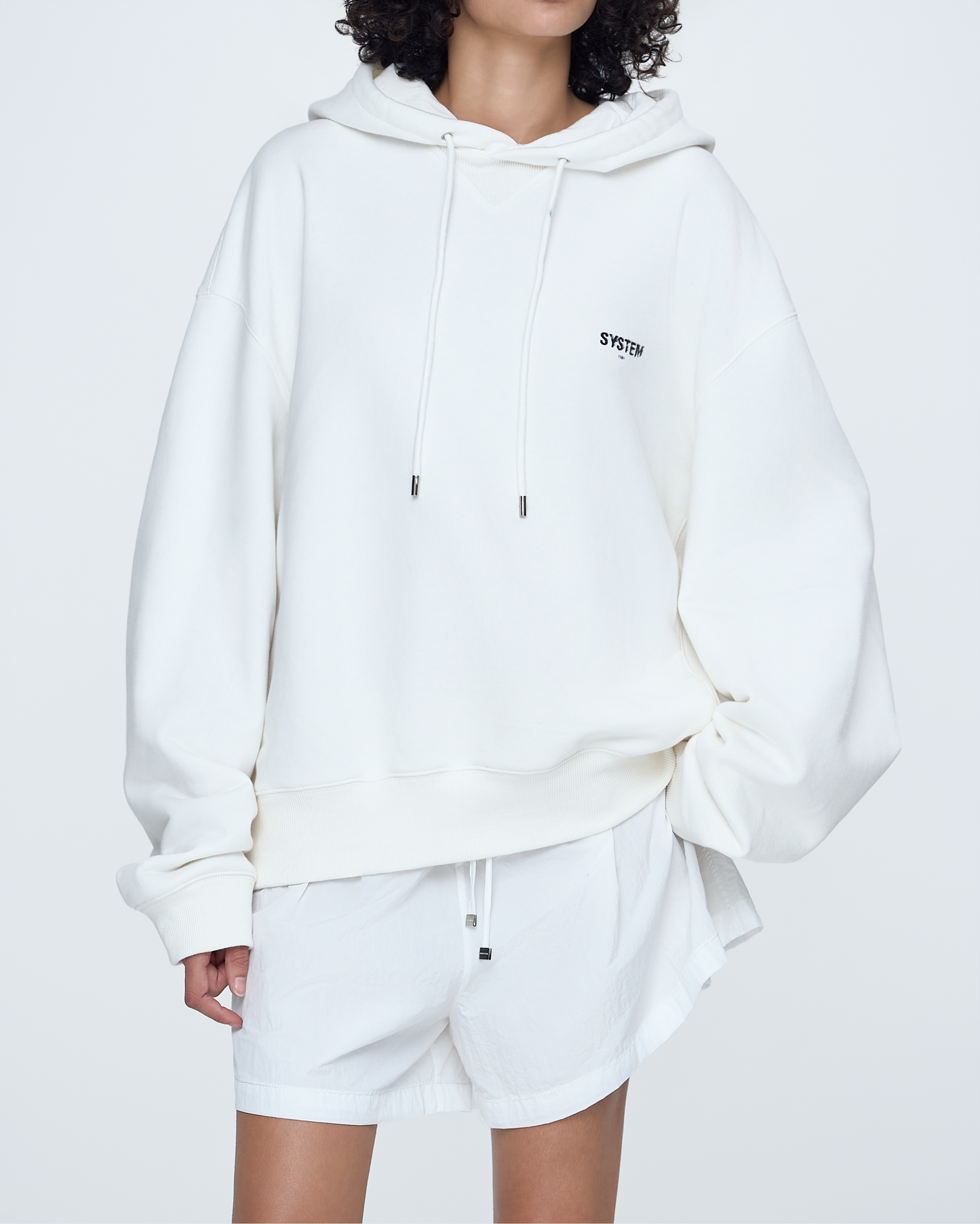 Flying Fabric Logo Hoodie