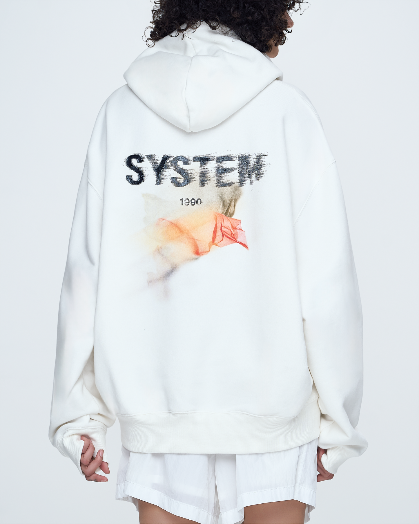 Flying Fabric Logo Hoodie