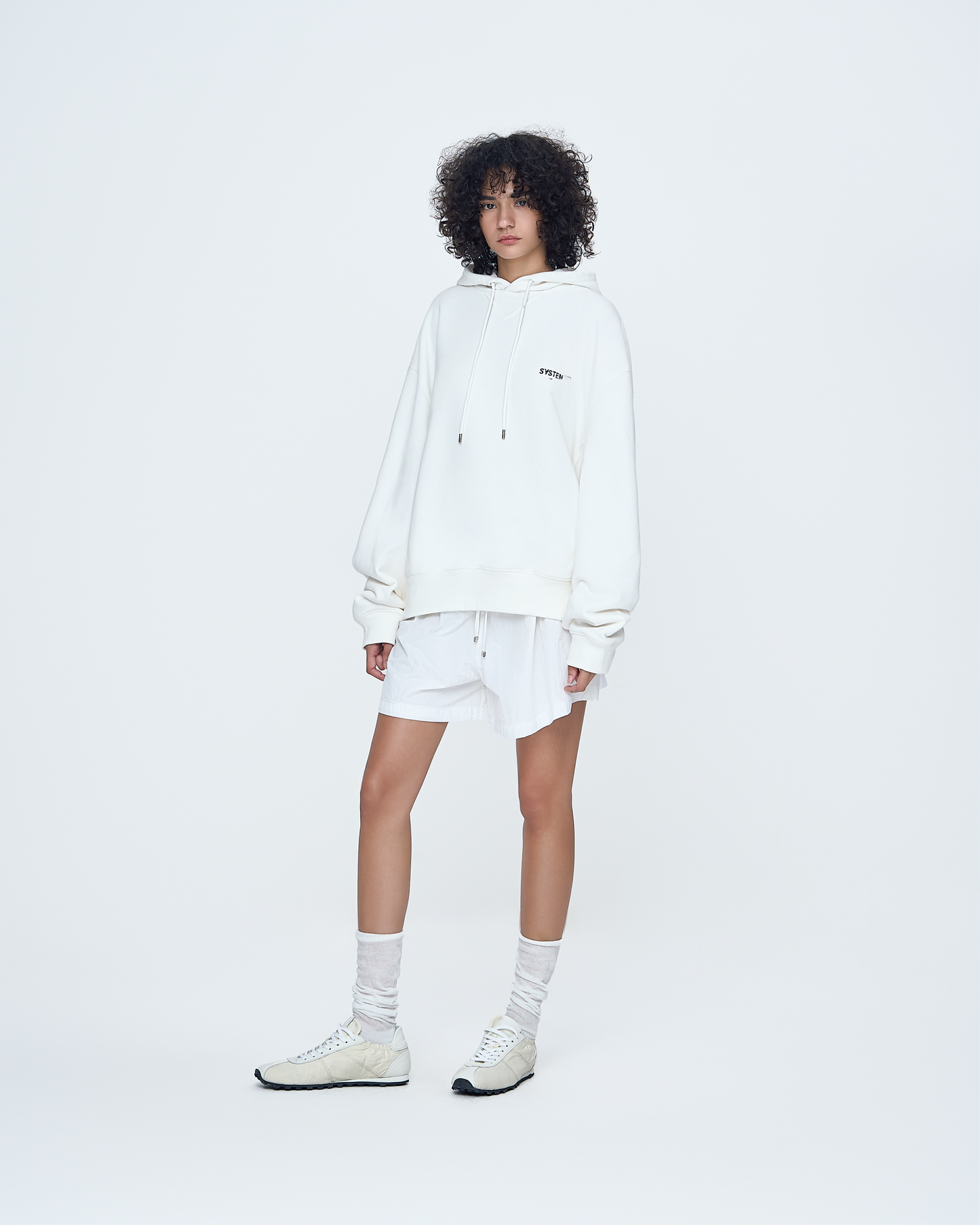 Flying Fabric Logo Hoodie