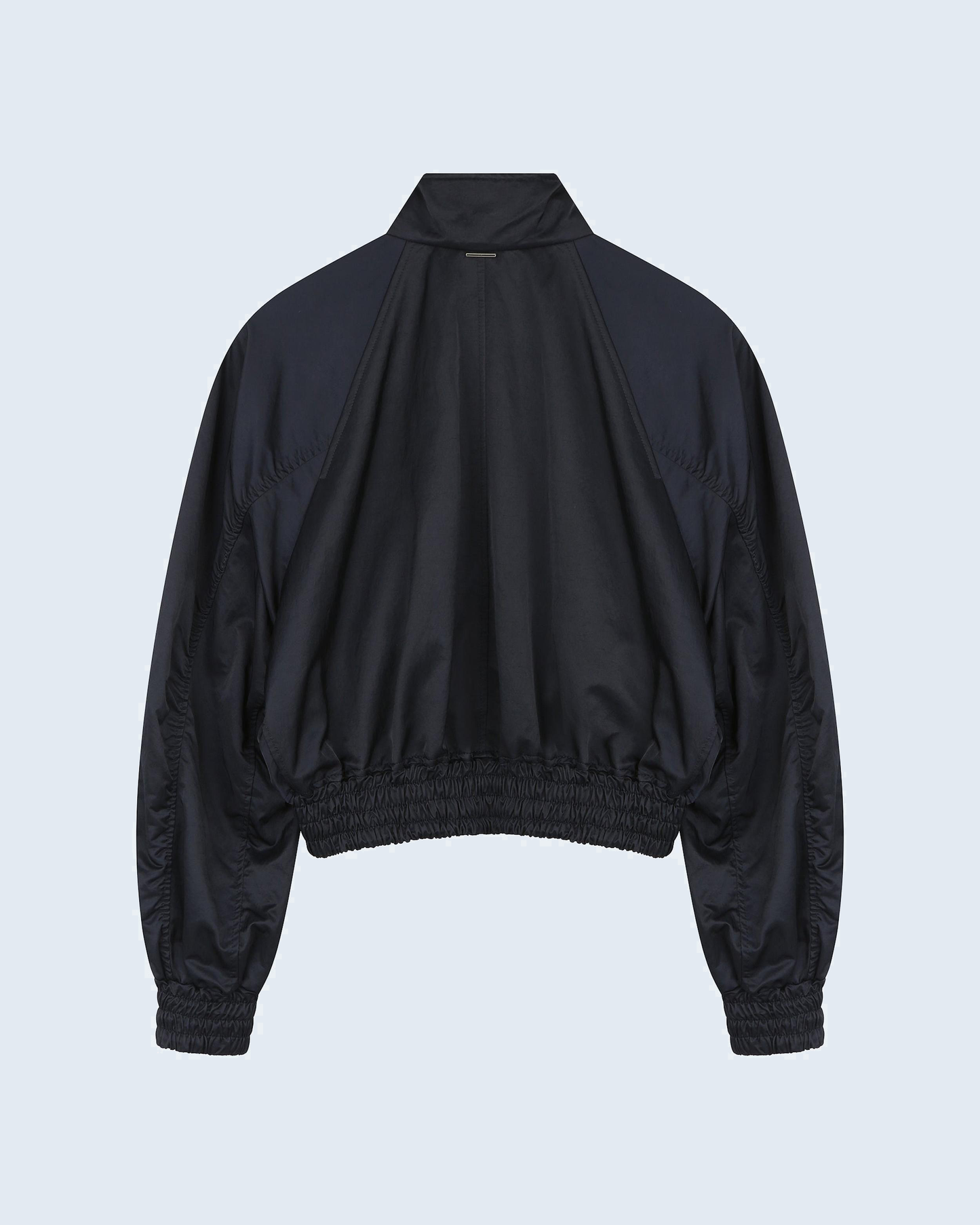 Metallic Zip-Up Jumper